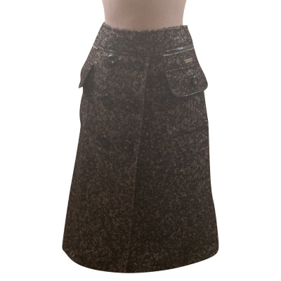 Sportalm Skirt Wool in Brown