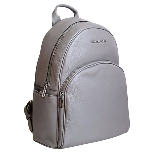 MICHAEL KORS Women's Backpack Leather in Grey | Second Hand