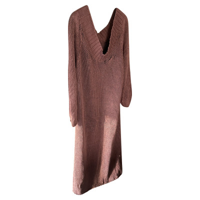 Liviana Conti Dress Cotton in Brown