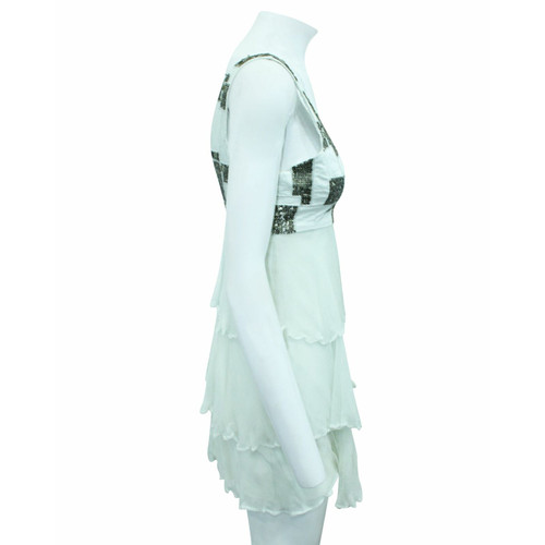 Manning Cartell Kleid aus Seide in Weiß
