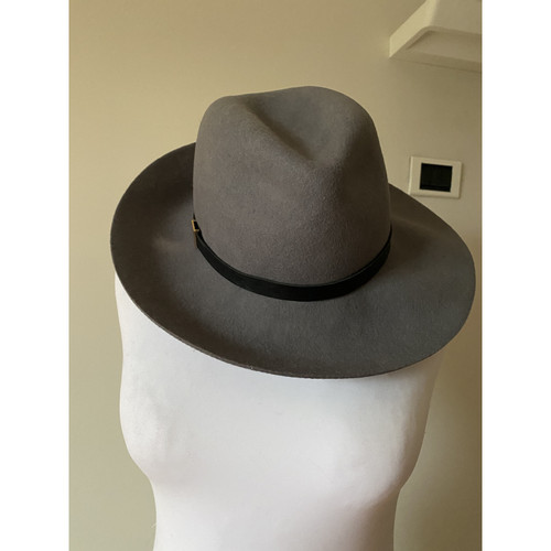 FRENCH CONNECTION Damen Hut/Mütze aus Wolle in Grau