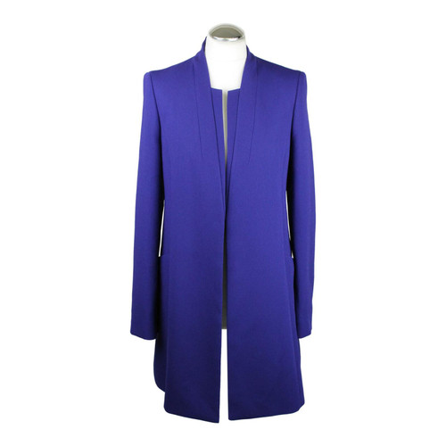 HUGO BOSS Damen Jacke/Mantel in Blau Größe: DE 36