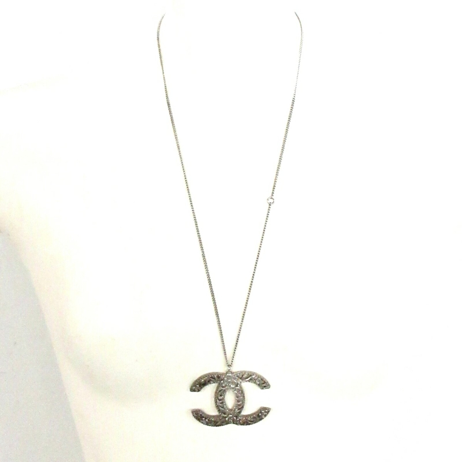 Chanel Kette in Silbern - Second Hand Chanel Kette in Silbern buy used for  589€ (7152256)