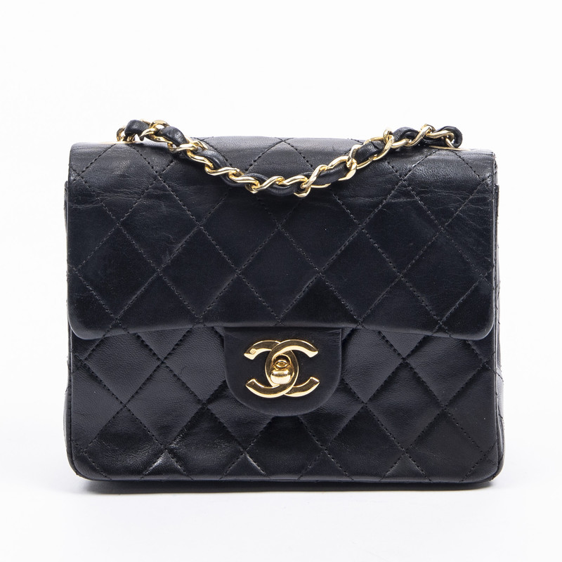 chanel square mini classic flap bag