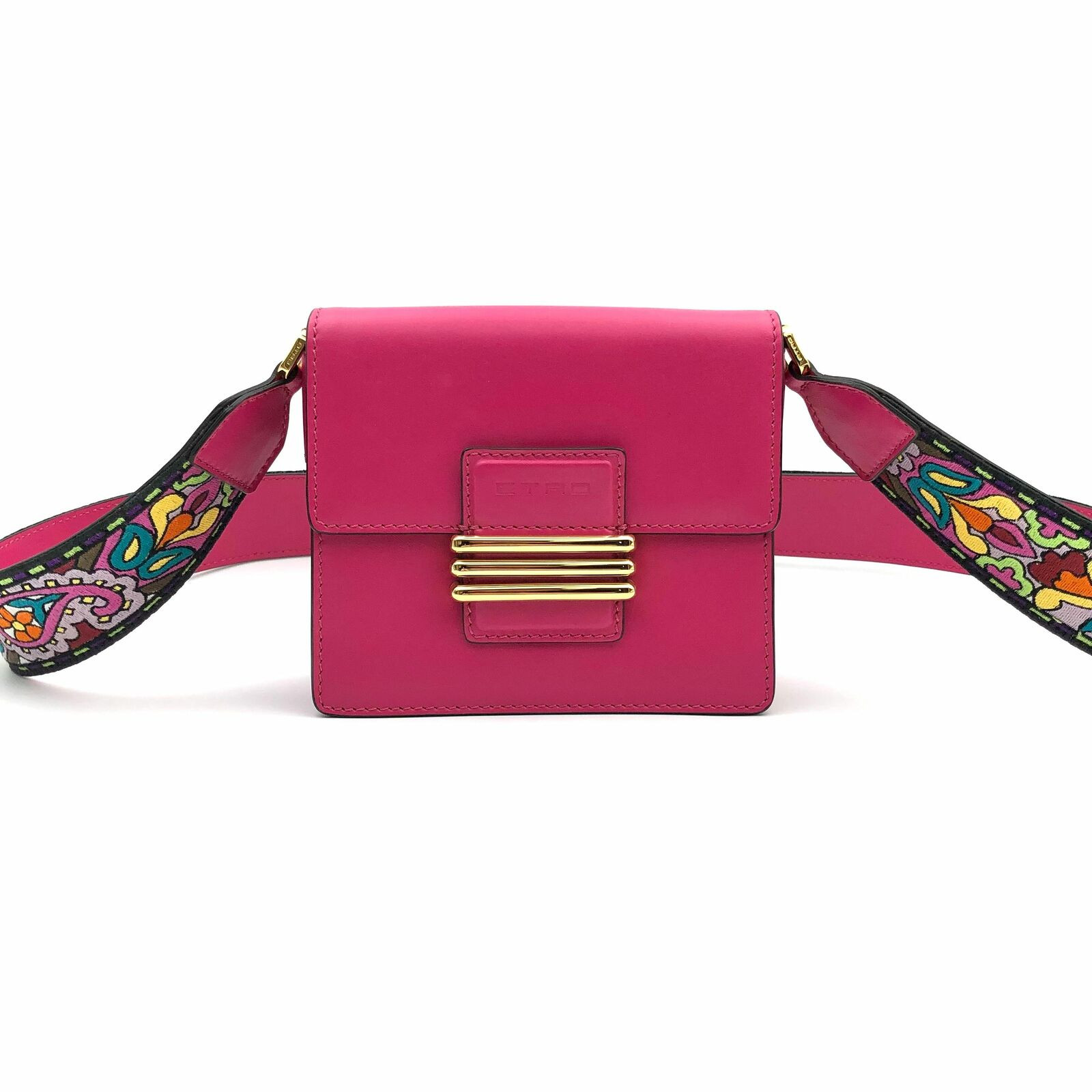 ETRO Women's Handtasche aus Leder in Rosa / Pink