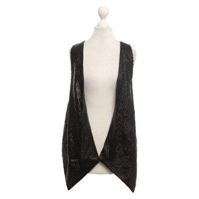 Karen Millen Vest with sequin trim