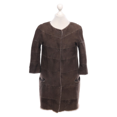 Manzoni 24 Jacket/Coat Fur in Brown