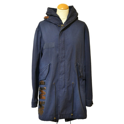 Mr&Mrs Italy Jacket/Coat Cotton in Blue