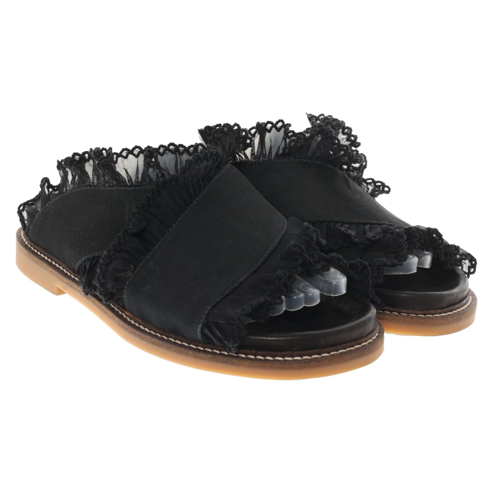 GANNI Women's Sandals in Black Size: EU 40 | Second Hand