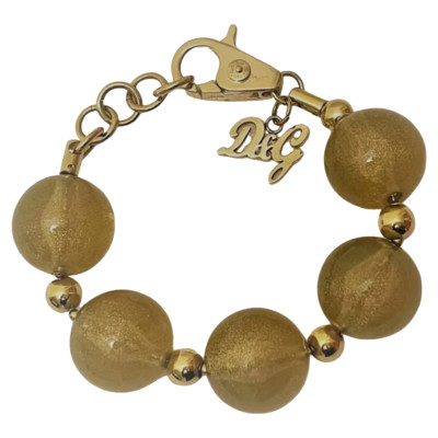 D&G Armreif/Armband aus Stahl in Gold