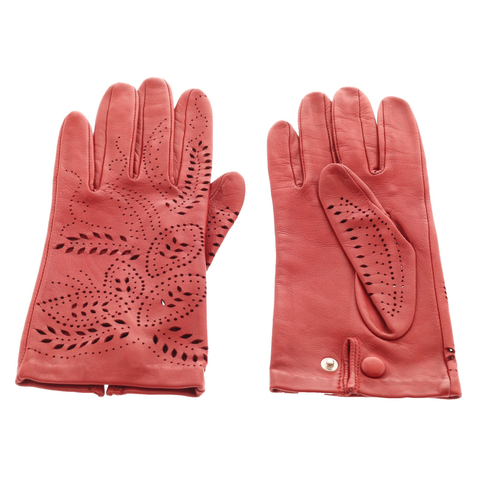 Roeckl Handschuhe aus Leder in Bordeaux - Second Hand Roeckl Handschuhe aus  Leder in Bordeaux gebraucht kaufen für 49€ (7959419)