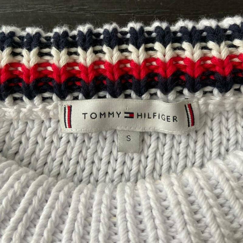 Tommy Hilfiger Veste en tricot motif ray\u00e9 style d\u00e9contract\u00e9 Mode Tricots Vestes en tricot 
