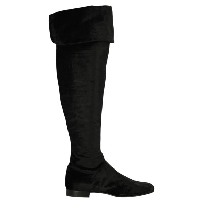 Alberta Ferretti Boots Leather in Black