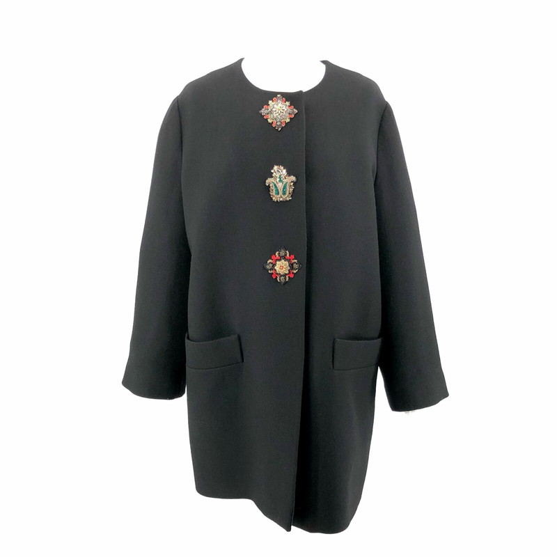 Damen Bekleidung Mäntel Capes Etro Wolle Andere materialien mantel in Schwarz 