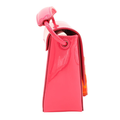 CHRISTOPHER KANE Damen Tote Bag aus Lackleder in Rosa / Pink