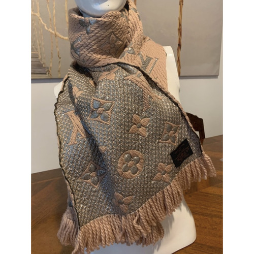 LOUIS VUITTON Damen Schal/Tuch aus Wolle in Beige