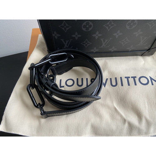 Louis Vuitton Soft Trunk Briefcase Monogram Eclipse Canvas at