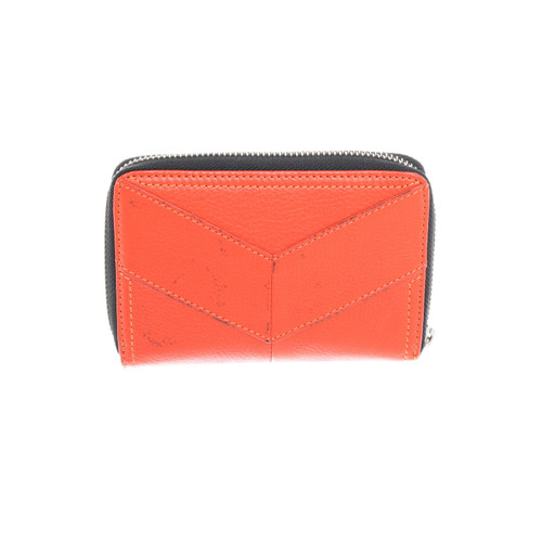 DIESEL Damen Täschchen/Portemonnaie aus Leder in Orange