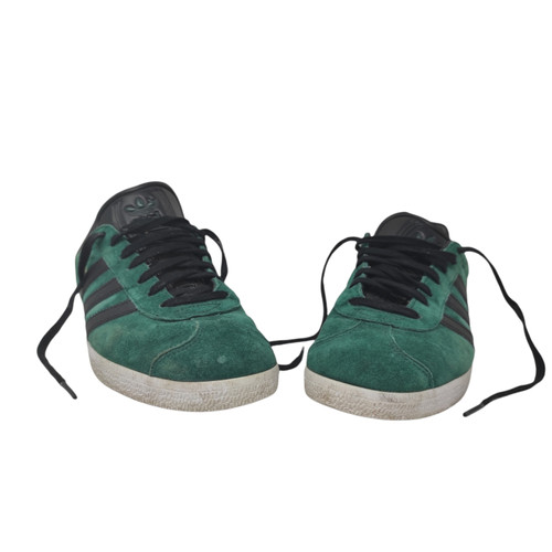 ADIDAS Damen Sneakers aus Wildleder in Grün Größe: UK 6,5