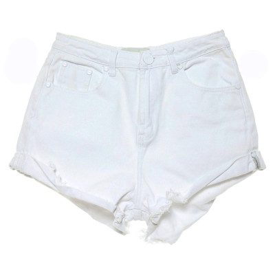 One Teaspoon Shorts Cotton in White