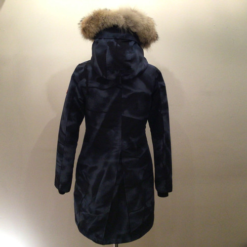 Canada Goose Jacke/Mantel aus Baumwolle in Blau