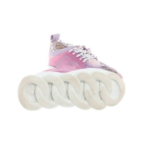 Cloth trainers Versace Pink size 36 EU in Fabric - 23469986