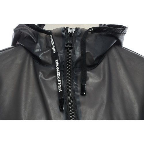 KARL LAGERFELD Damen Jacke/Mantel in Schwarz Größe: XL