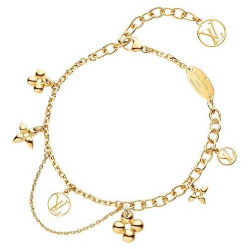 Hallo klok cement LOUIS VUITTON Women's Bracelet/Wristband Yellow gold in Gold