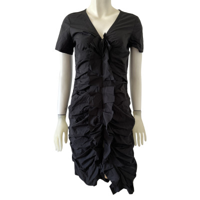 Vera Wang Dress Cotton in Black