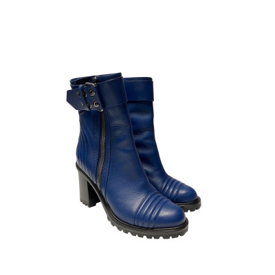 Casadei Ankle boots Leather in Blue