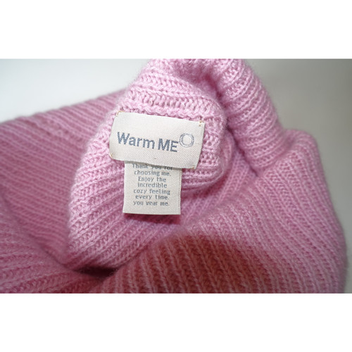 WARM ME Damen Hut/Mütze aus Kaschmir in Rosa / Pink