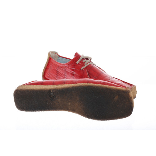 TONI GARD Damen Schnürschuhe aus Leder in Rot Größe: EU 38,5