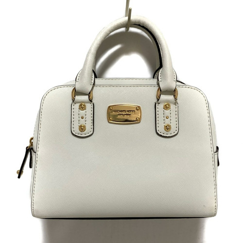 MICHAEL KORS Women's Handtasche aus Leder in Weiß