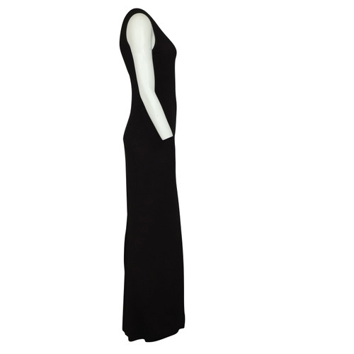 Alaïa Kleid aus Baumwolle in Schwarz