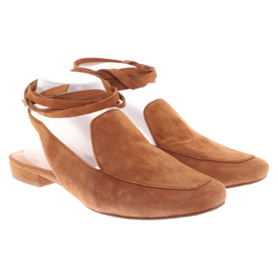Sigerson Morrison Slippers/Ballerinas Leather in Brown