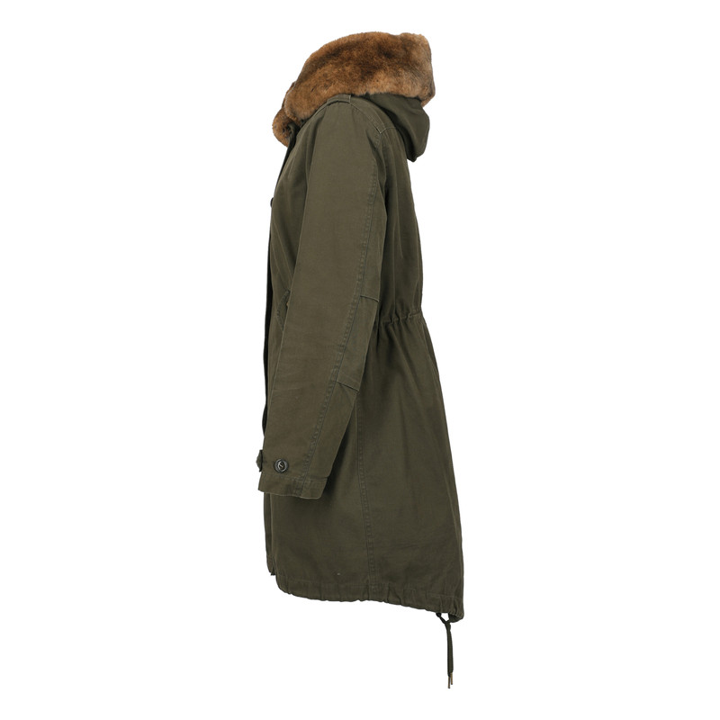 Woolrich Andere materialien mantel in Grün Damen Bekleidung Jacken Freizeitjacken 