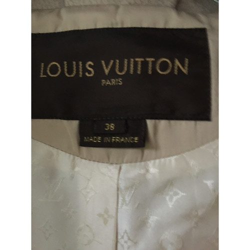 LOUIS VUITTON Damen Jacke/Mantel aus Wolle in Beige