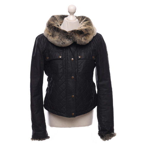 BELSTAFF Damen Jacke/Mantel aus Baumwolle in Schwarz