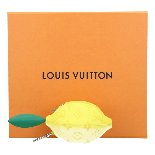 LOUIS VUITTON Damen Lemon Pouch aus Canvas
