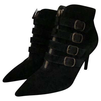 Emilio Pucci Ankle boots Leather in Black