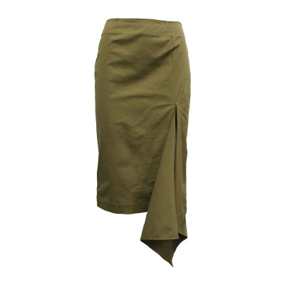 Monse Skirt Cotton in Brown