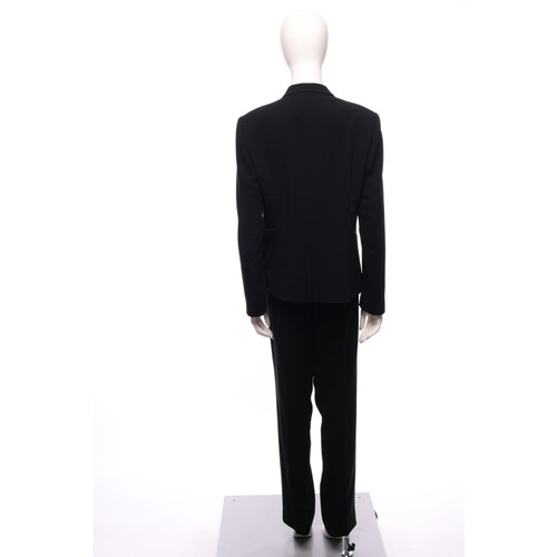 HUGO BOSS Women's Anzug in Schwarz Size: DE 44 | Second Hand