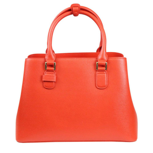 HÖGL Damen Handtasche aus Leder in Rot | Second Hand