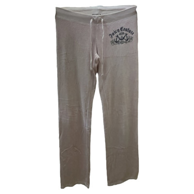 Juicy Couture Trousers Cotton in Pink
