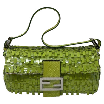Fendi Baguette Bag in Green