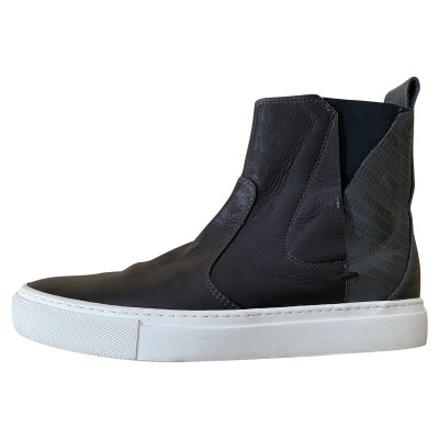 Lanvin Trainers Leather in Black