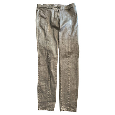 Robert Rodriguez Trousers Canvas in Silvery