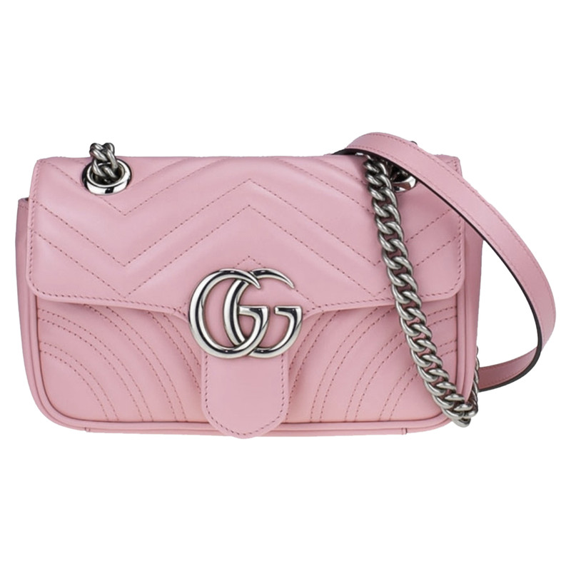 gucci pink flap bag