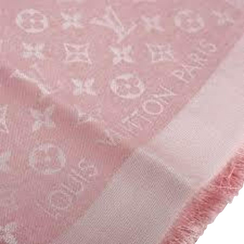 LOUIS VUITTON Femme Monogram Shine Tuch en Laine en Rose/pink