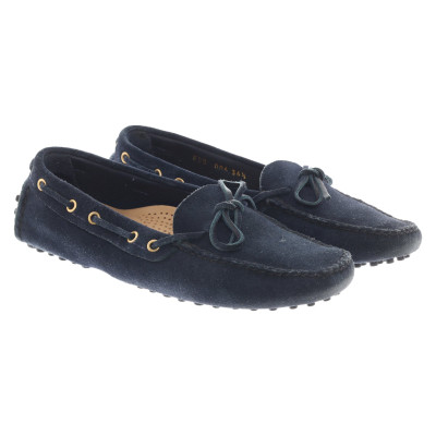 Carshoe Slippers/Ballerinas Leather in Blue